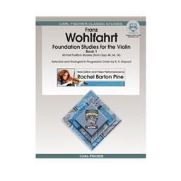 Violin Wohlfahrt Foundation Studies Book 1