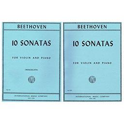Piano Violin Beethoven 10 Sonatas