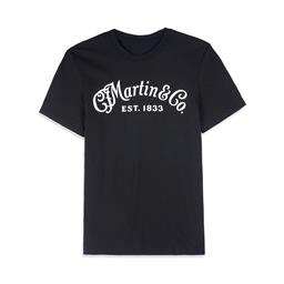 Martin Basic Logo T Shirt Black S