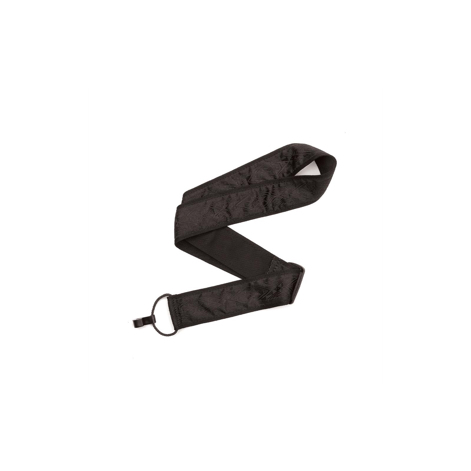 D'Addario Woven Classical Guitar Strap, Black Satin