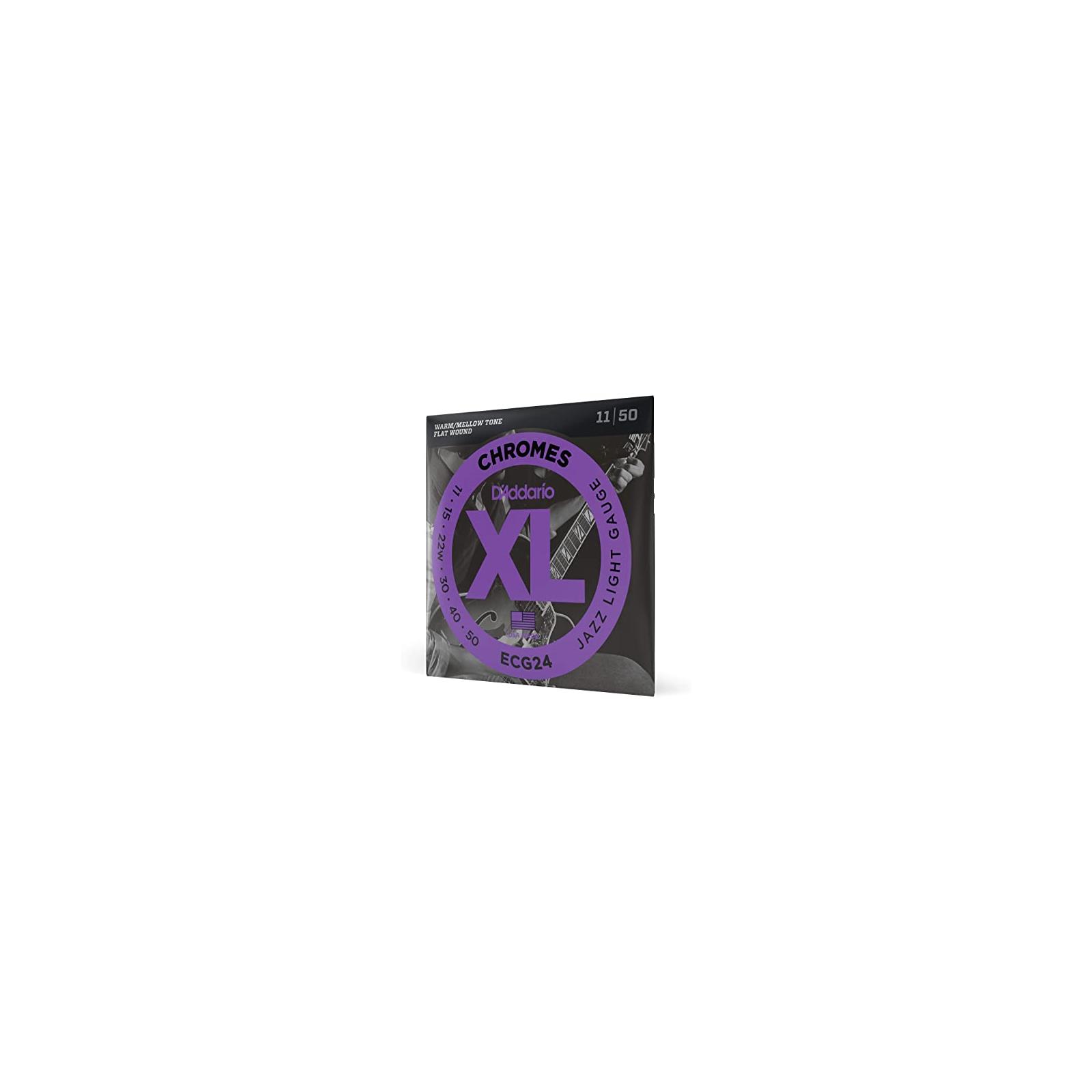 D'Addario 11-50 Jazz Light, XL Chromes Electric Guitar Strings