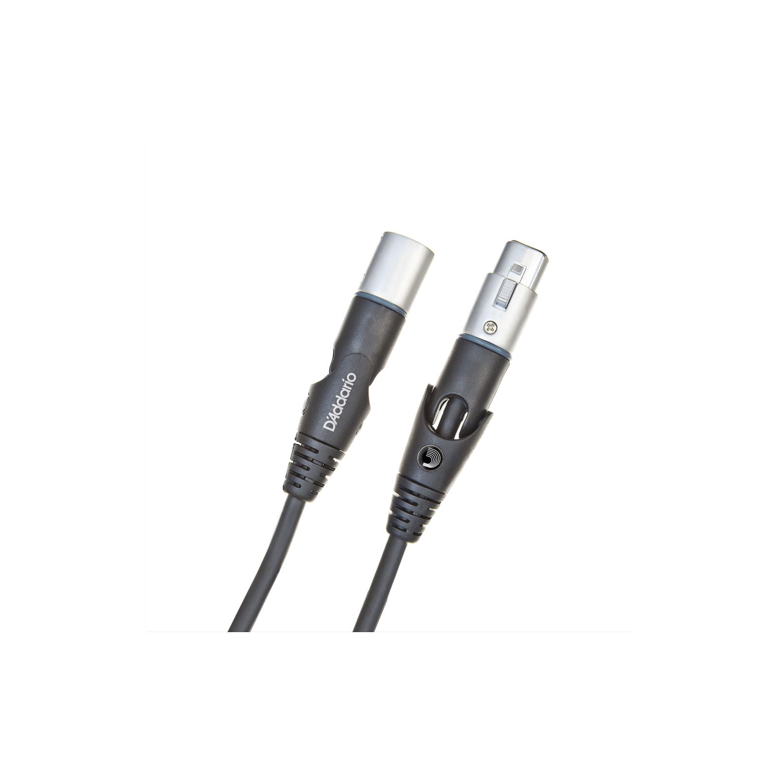 D'Addario 10' XLR Custom Series Microphone/Powered Speaker Cable w/ Swivel Connectors