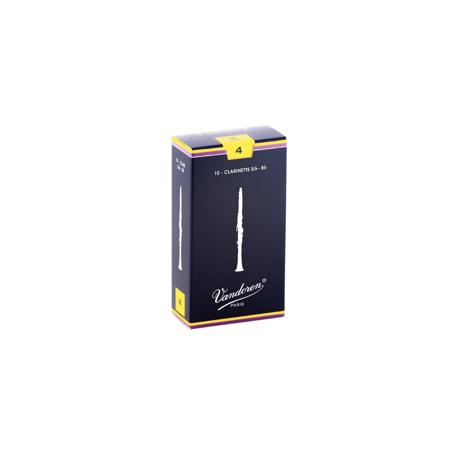 Clarinet 4 Vandoren Traditional Box 10