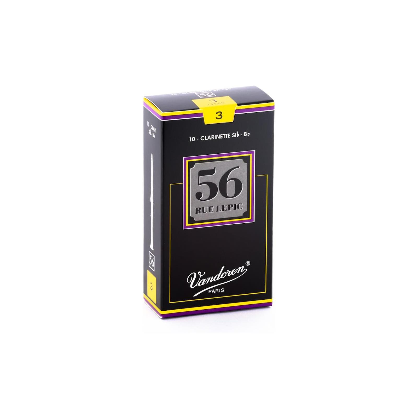 Vandoren 56 Clarinet 3.5 Plus 56 Rue Lepic Box 10