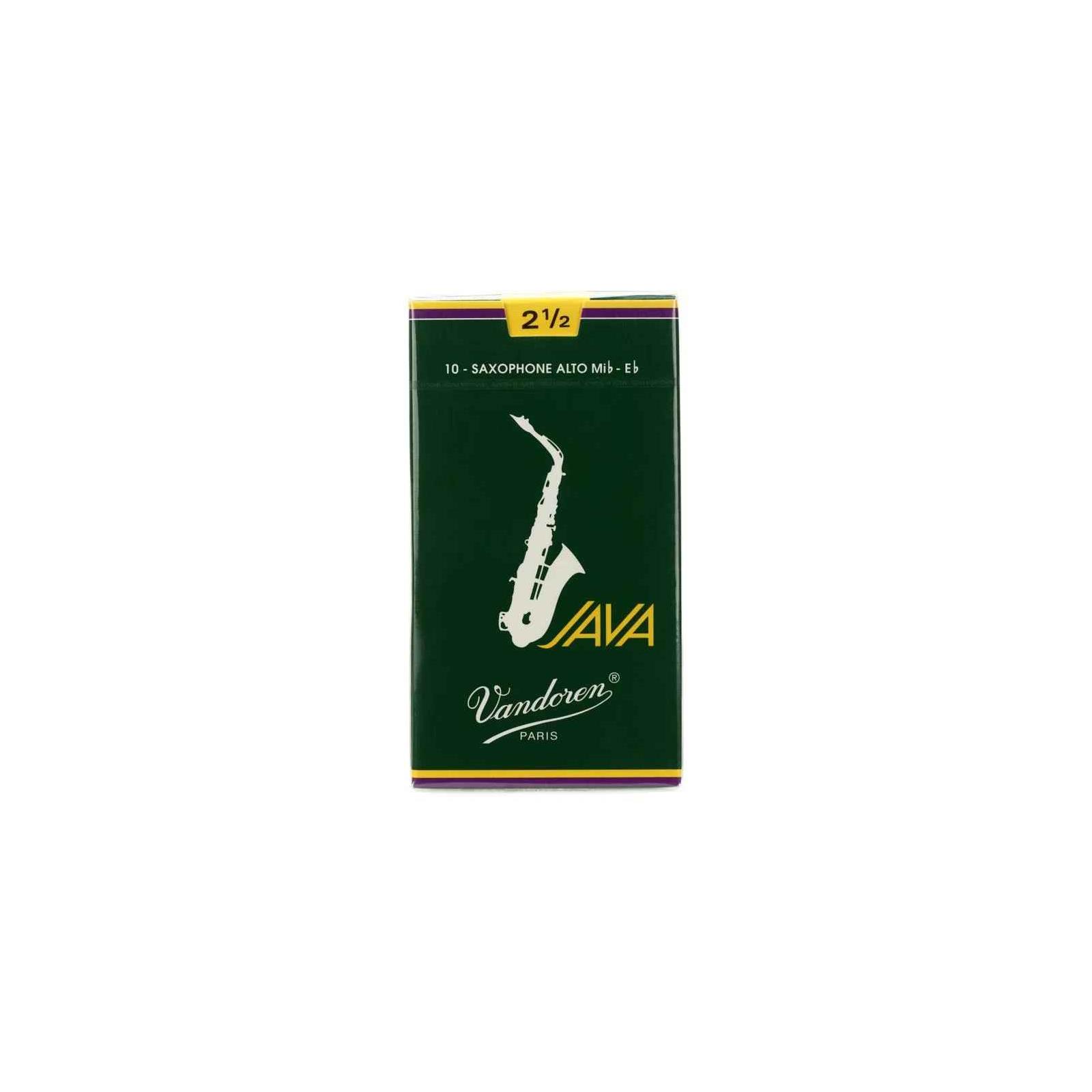 Vandoren Java Alto Sax 2.5 Java Box 10