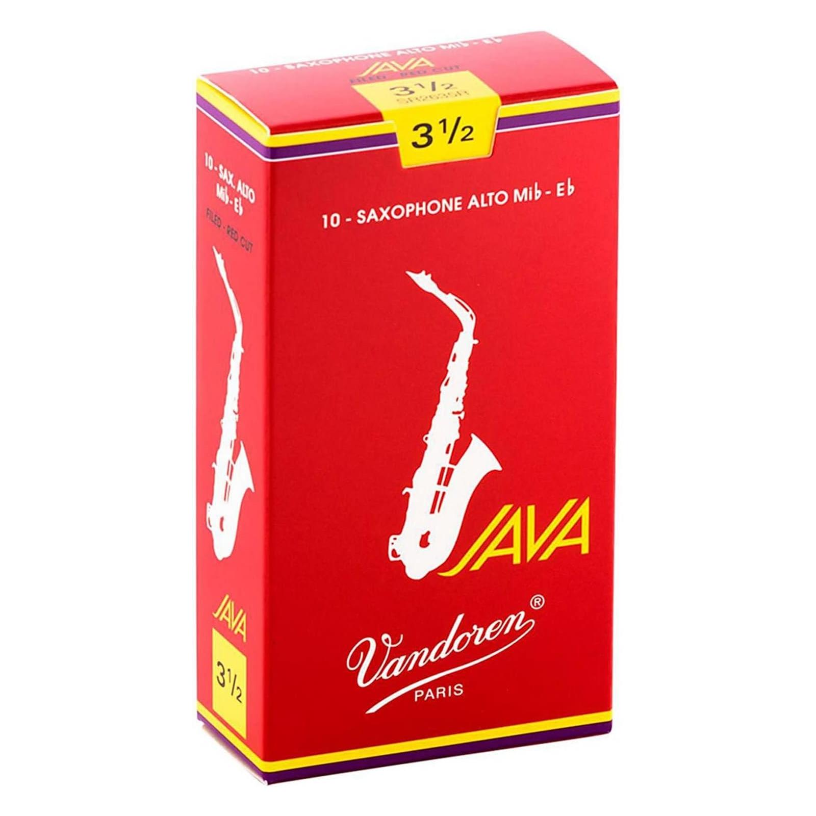 Vandoren Java Alto Sax 2.5 Java Red Box 10