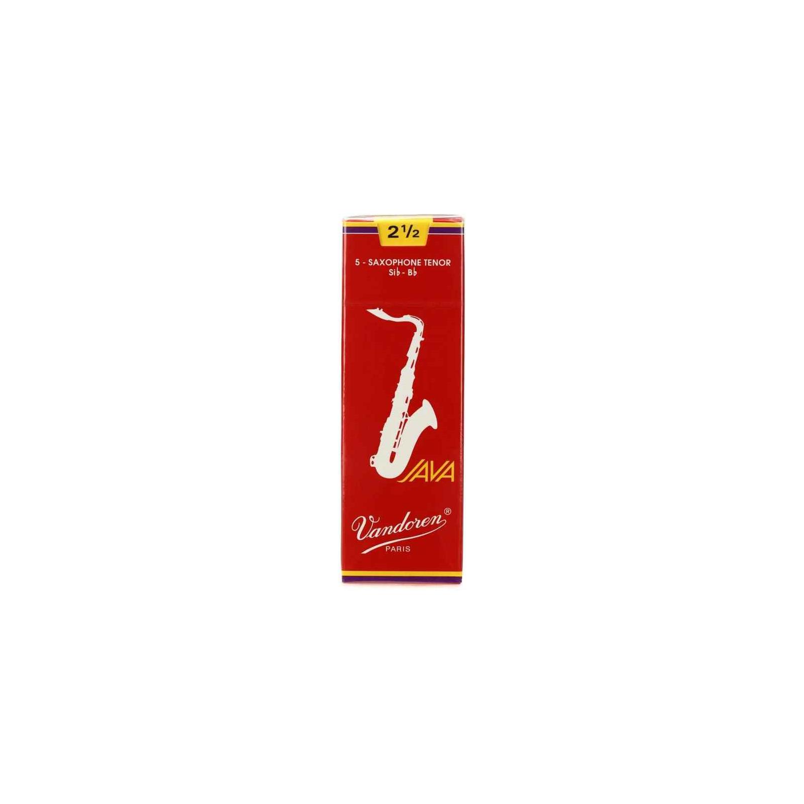 Vandoren Java Tenor Sax 2.5 Java Red Box 5