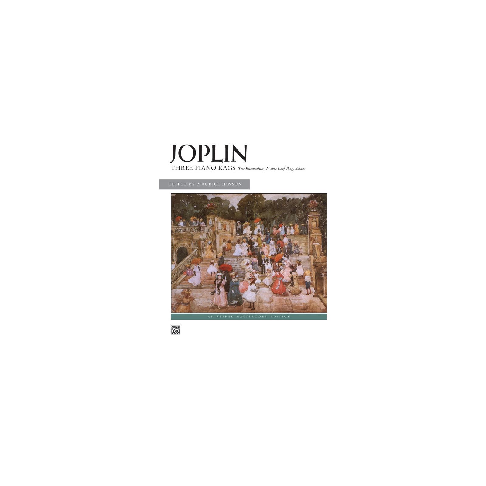 Piano Joplin: Three Piano Rags Solo Piano [VD1]