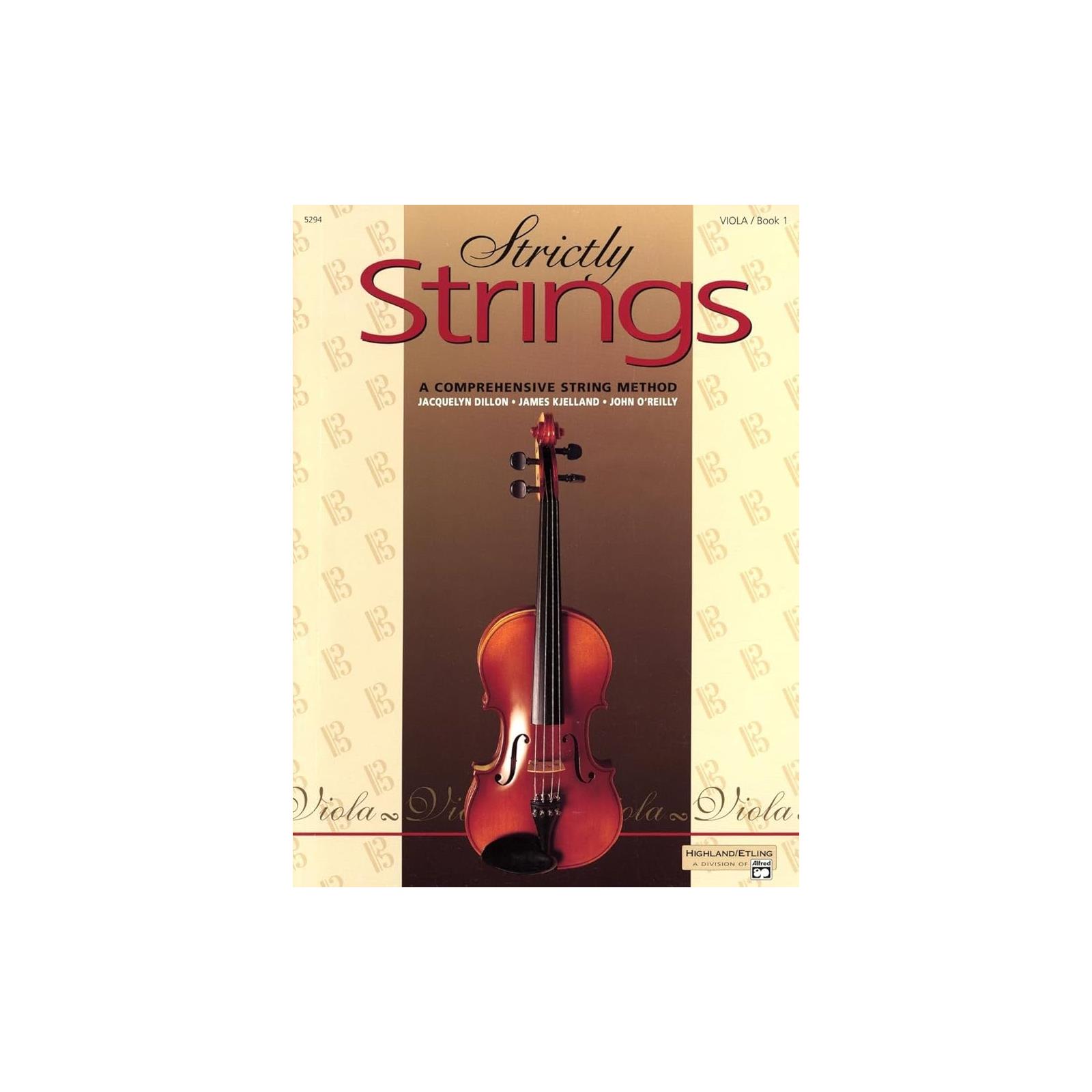 Strictly Strings, Book 1 [Viola]
