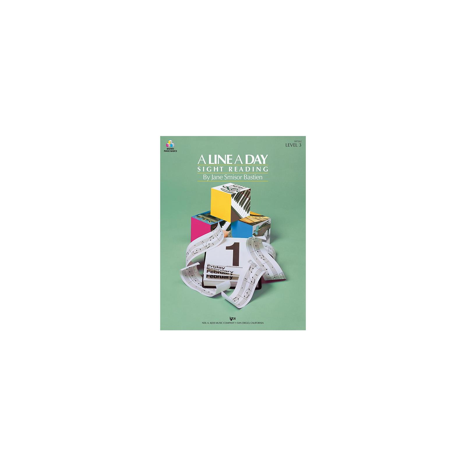 Bastien Piano Basics A Line A Day Sight Reading Level 3