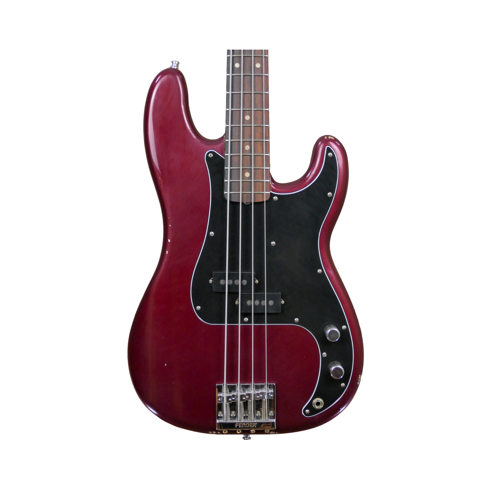 Fender Nate Mendel P Bass, Rosewood Fingerboard, Candy Apple Red