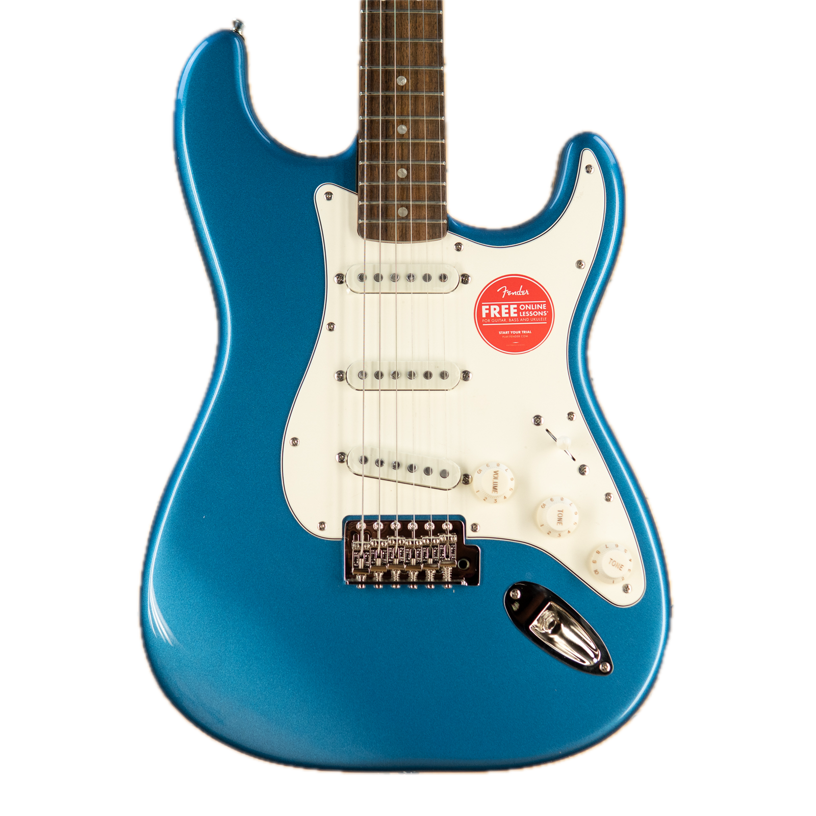 Squier Classic Vibe '60s Stratocaster, Laurel Fingerboard, Lake Placid Blue