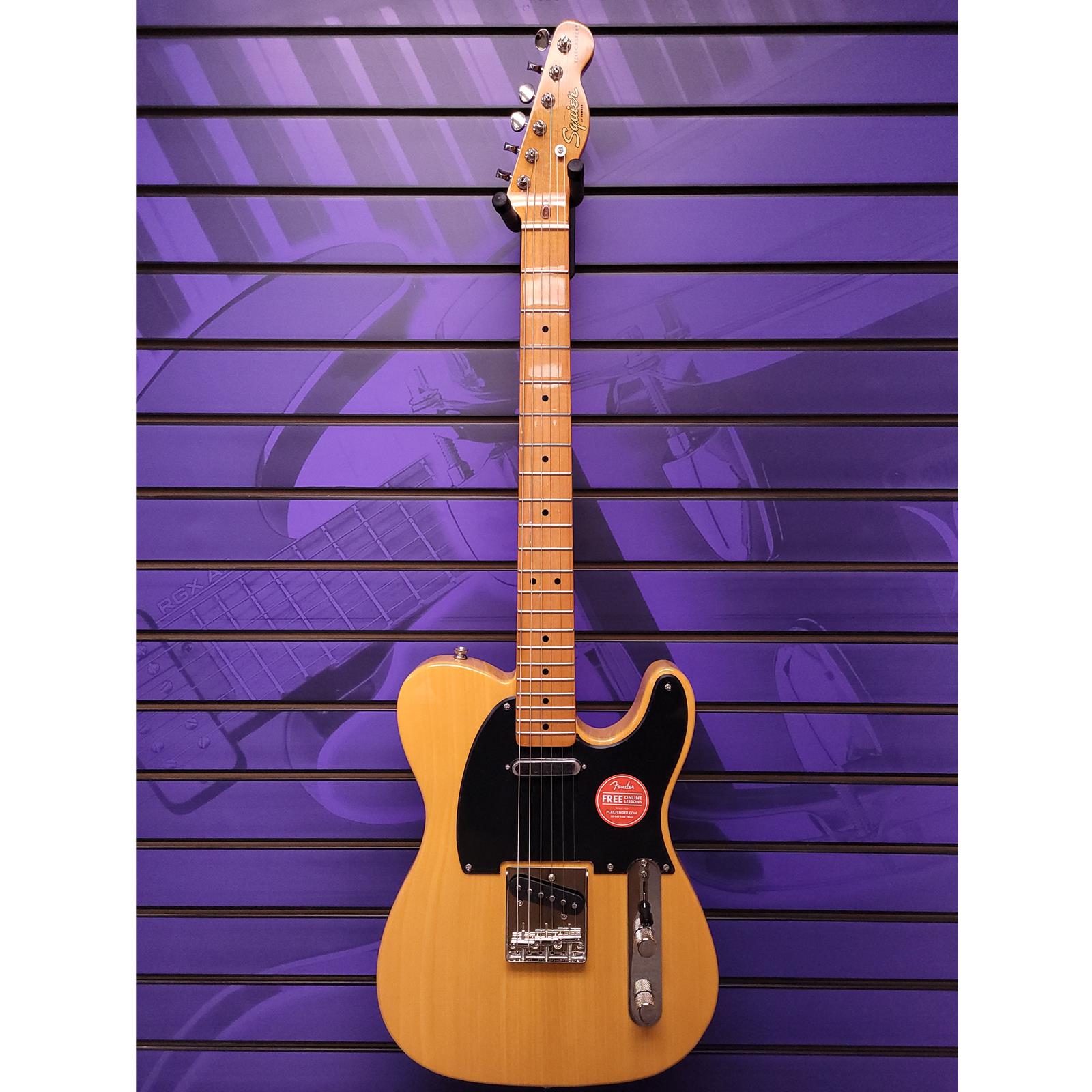 Squier Classic Vibe '50s Telecaster, Maple Fingerboard, Butterscotch Blonde