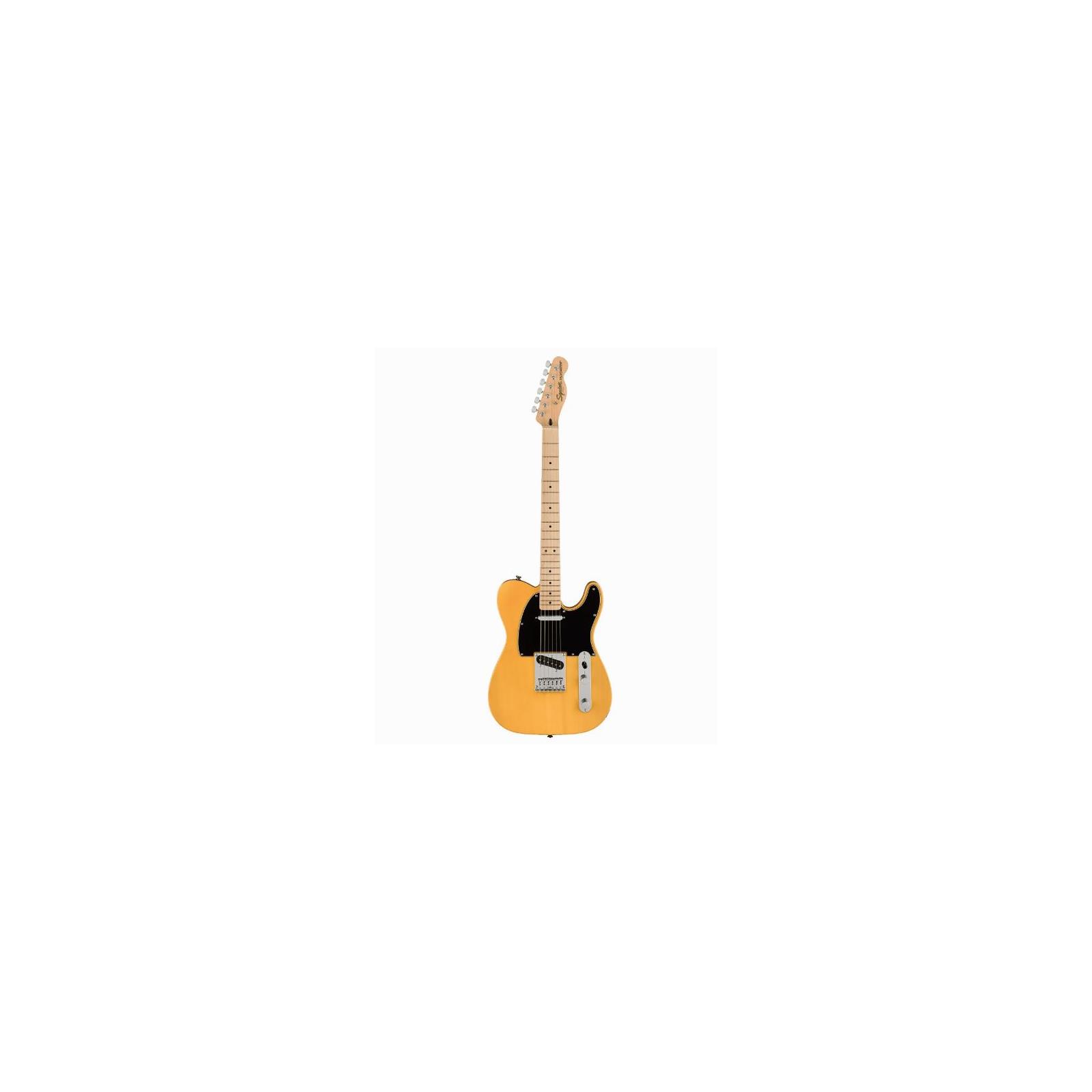 Squier Affinity Series Telecaster, Maple Fingerboard, Black Pickguard, Butterscotch Blonde