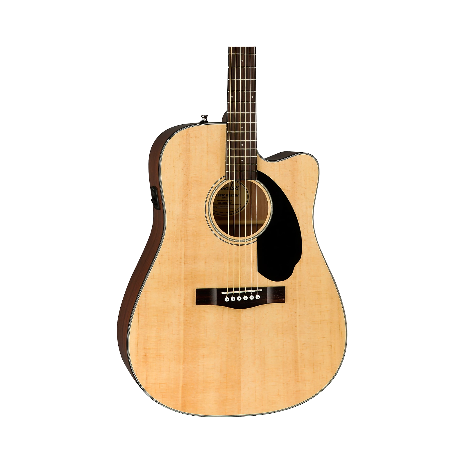 Fender CD-60SCE Dreadnought, Walnut Fingerboard, Natural