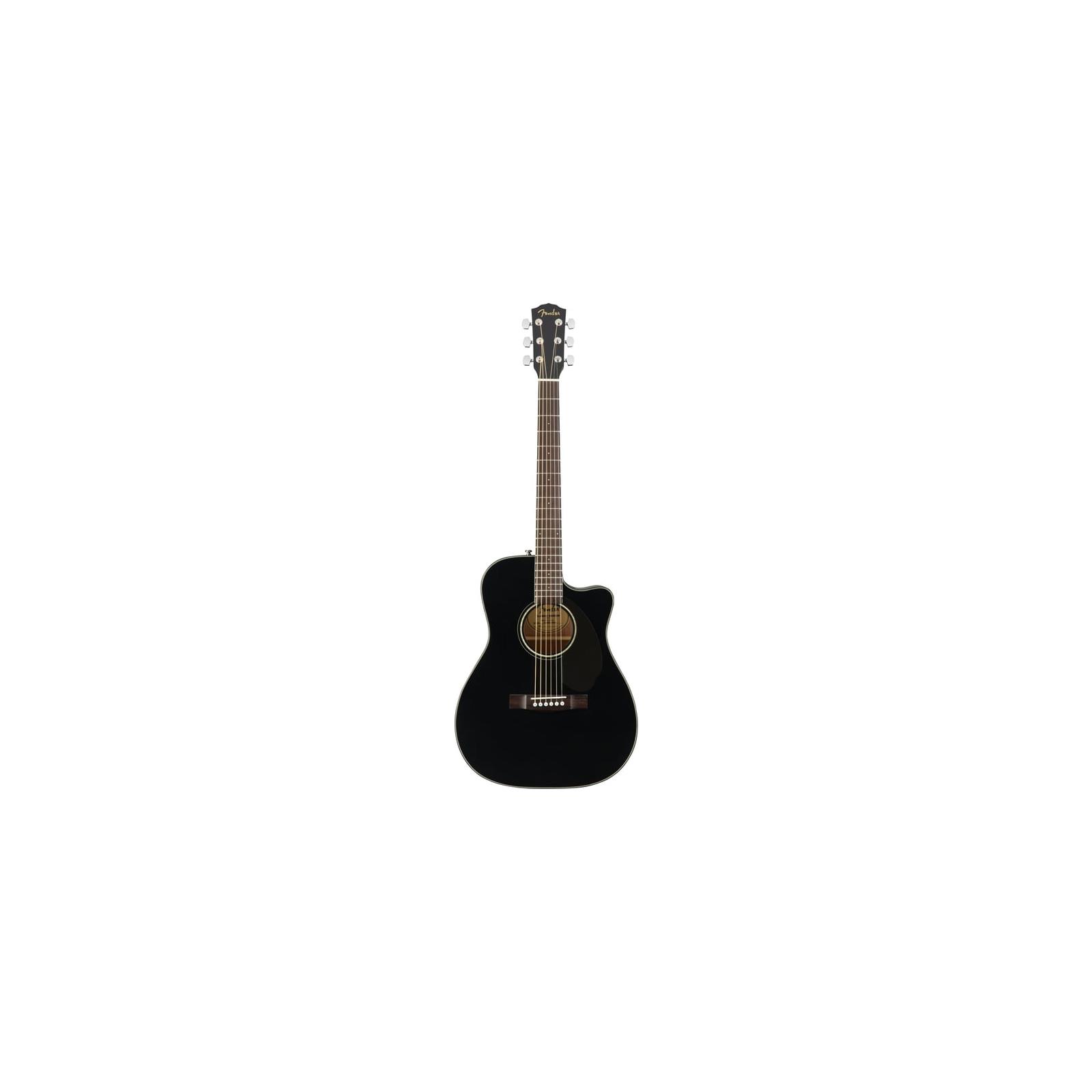 Fender CC-60SCE Concert, Walnut Fingerboard, Black