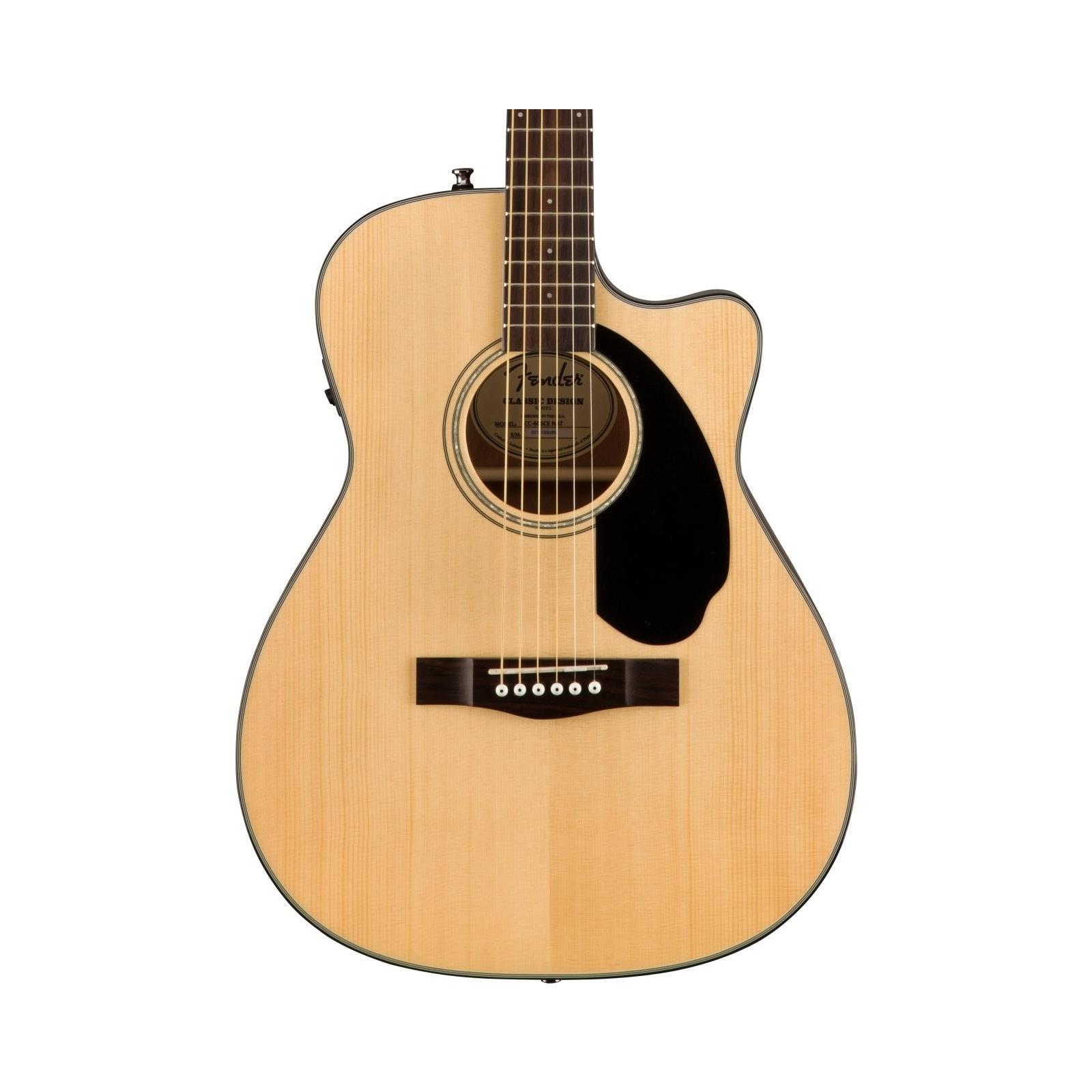 Fender CC-60SCE Concert, Walnut Fingerboard, Natural