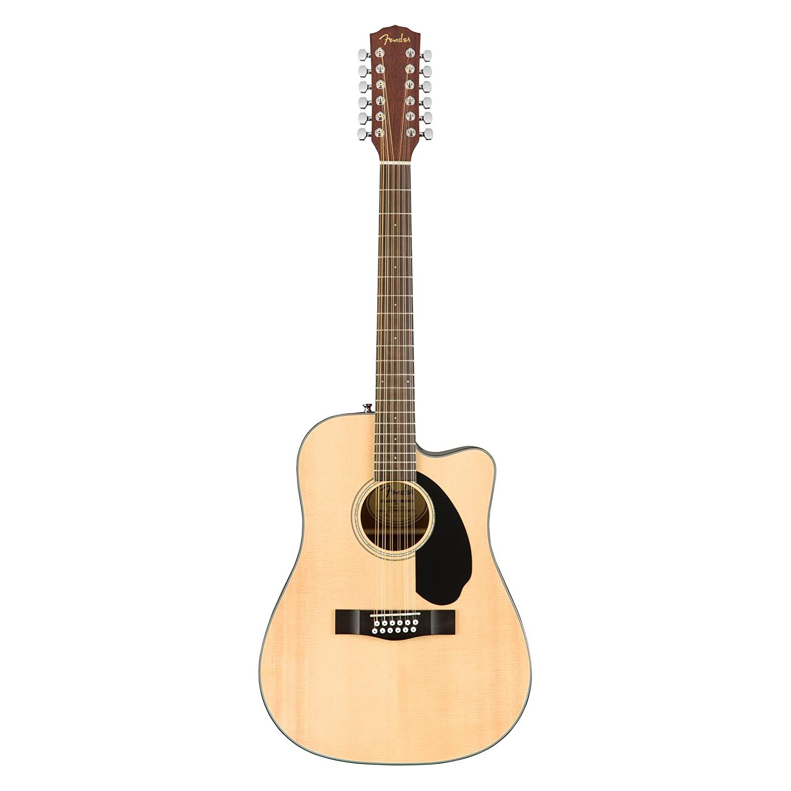 Fender CD-60SCE Dreadnought 12-string, Walnut Fingerboard, Natural