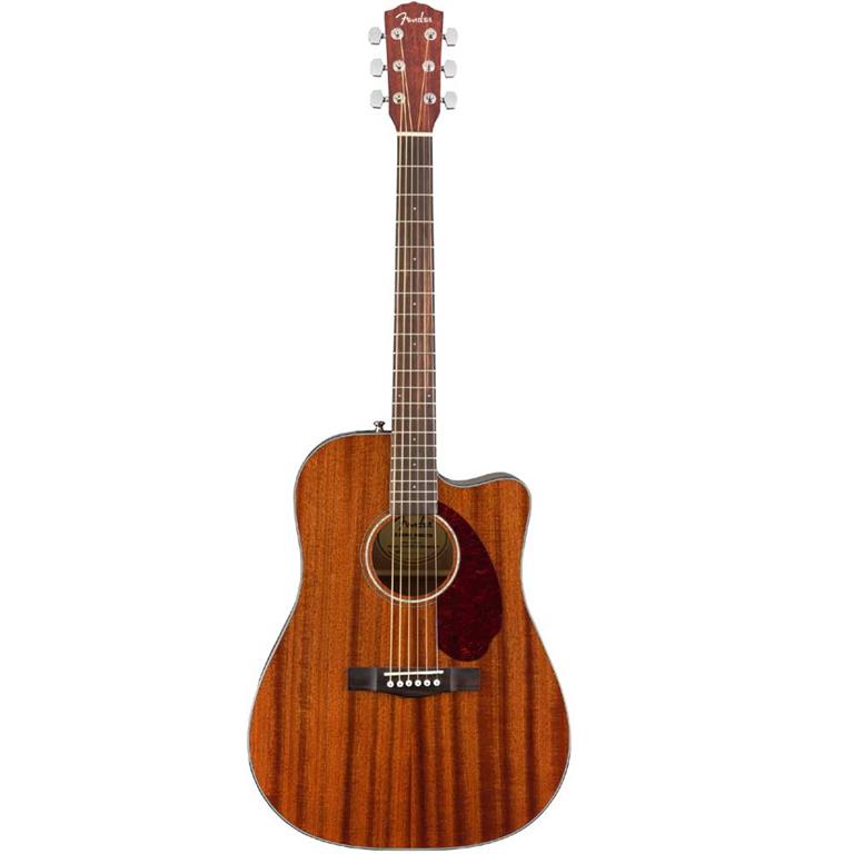 Fender CD-140SCE Dreadnought, with Case Walnut Fingerboard, All-Mahogany