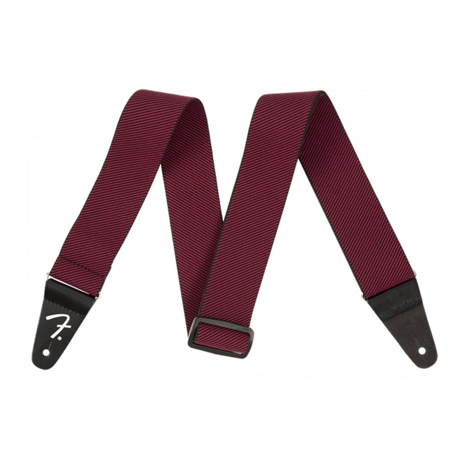 Fender WeighLess™ Tweed Strap, Red, 2"