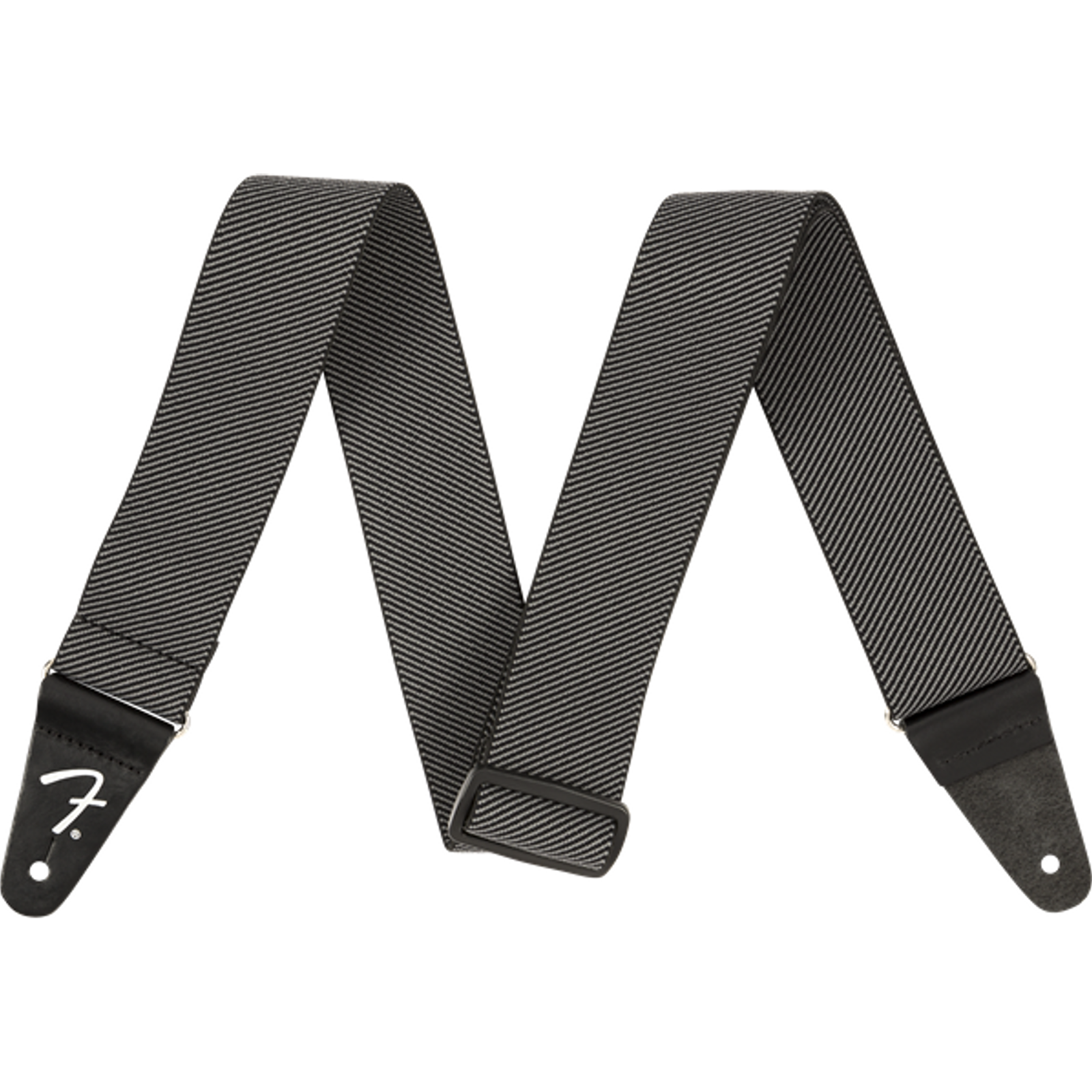 Fender WeighLess™ Tweed Strap, Gray, 2"