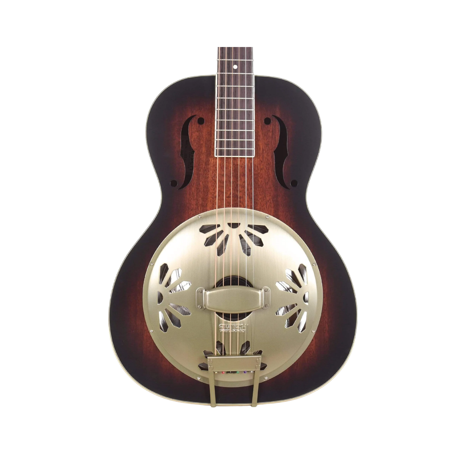 GRETSCH G9241 Alligator Biscuit Round-Neck Resonator Guitar with Fishman Nashville Pickup, 2-Color Sunburs
