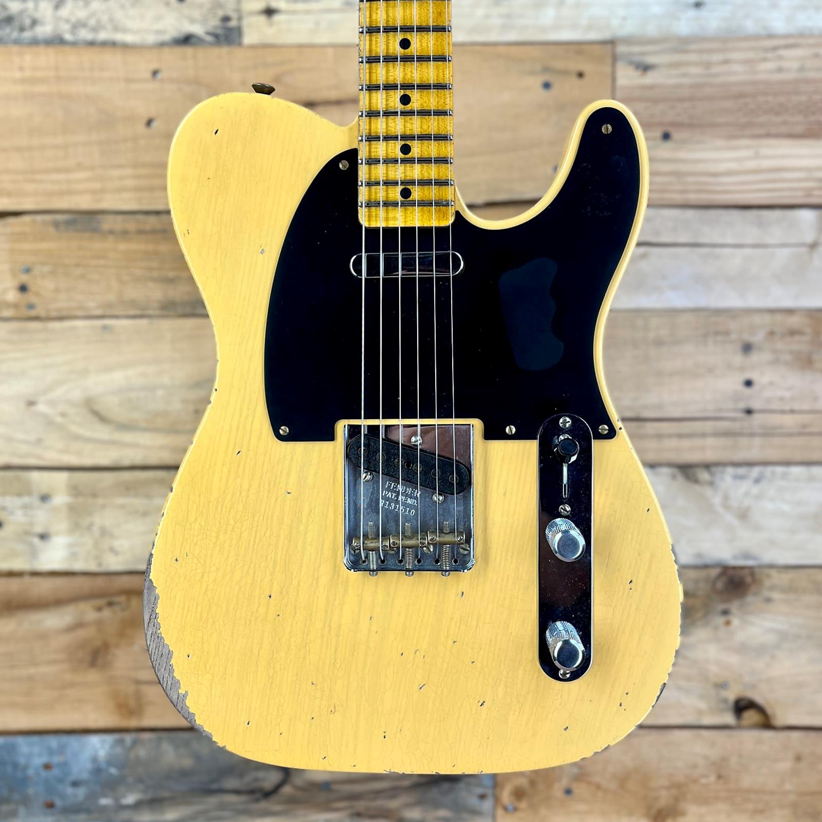 Fender Custom Shop '51 Telecaster Relic, Maple Fingerboard, Aged Nocaster Blonde