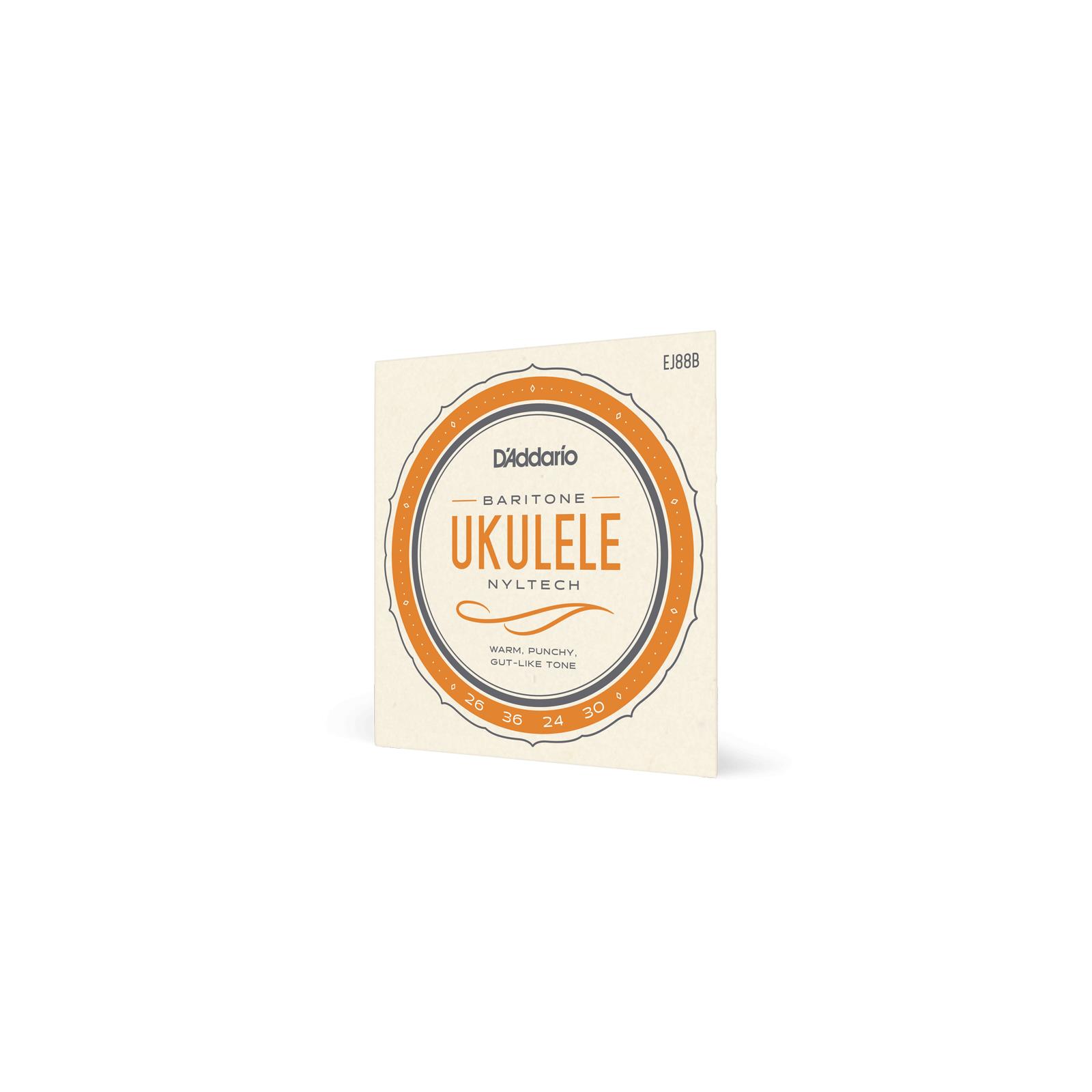 D'Addario EJ88B Nyltech Ukulele Strings, Baritone
