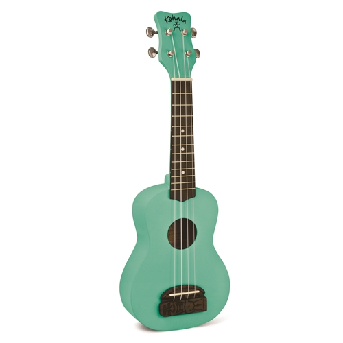 Kohala Soprano Tiki Series Green