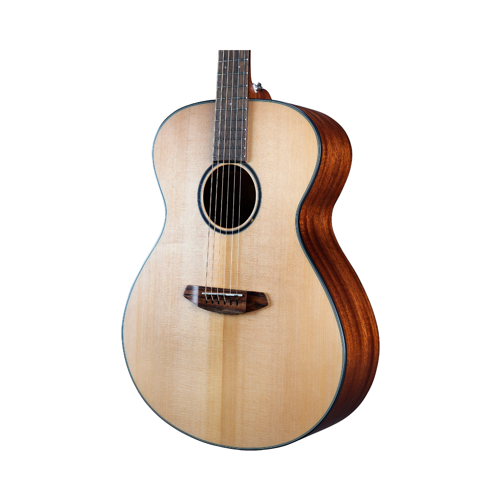 Breedlove Discovery S Sitka-African Mahogany Concerto Acoustic Guitar, Natural