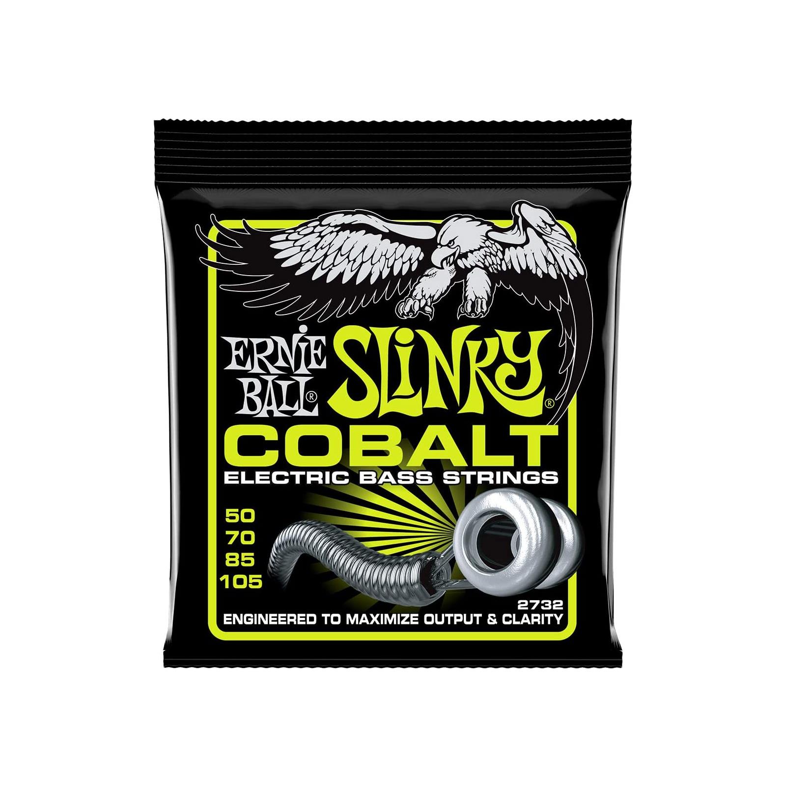 Ernie Ball 50-105 Bass Cobalt Regular Slinky