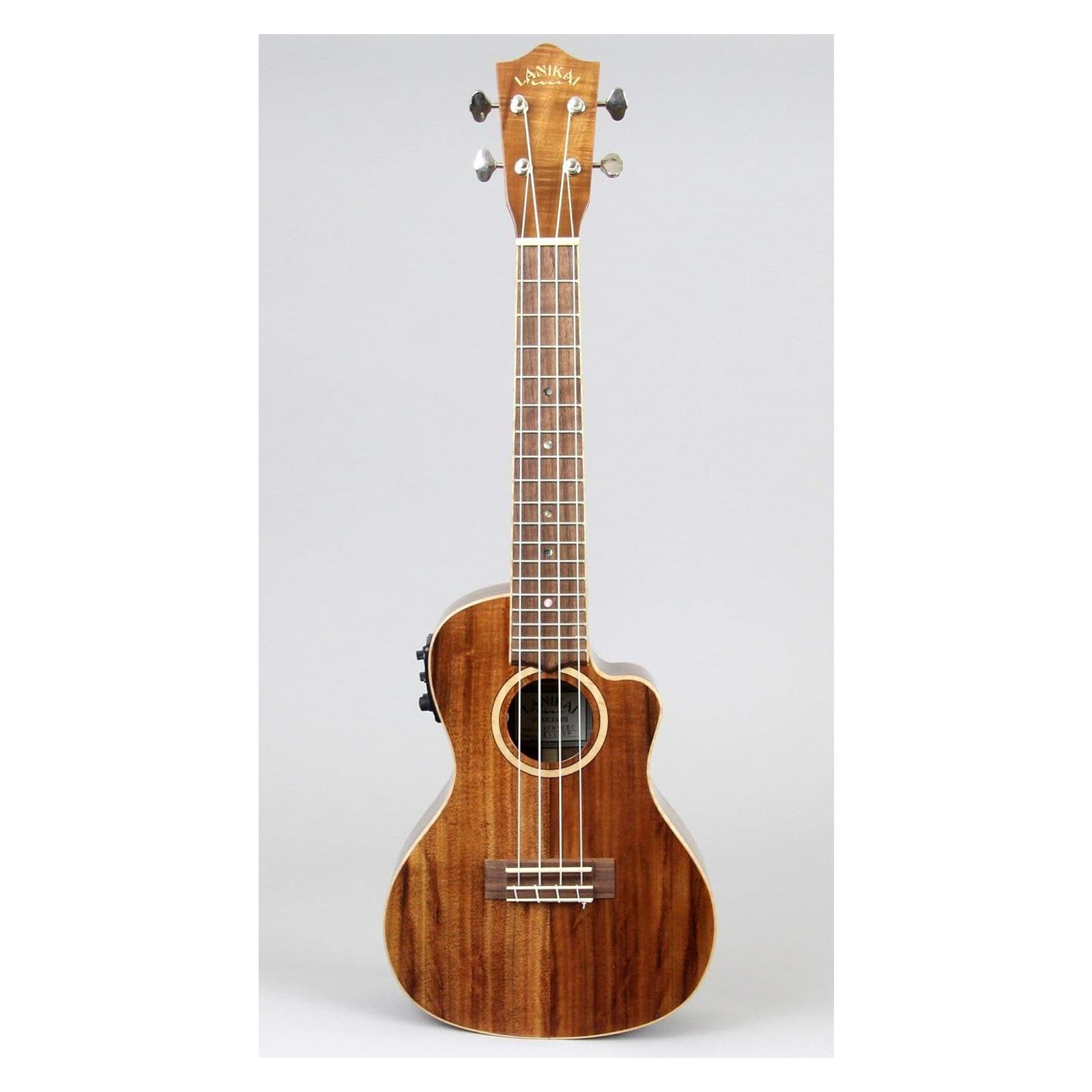 Lanikai All Solid Acacia Concert with Fishman(R) Kula Preamp A/E Ukulele