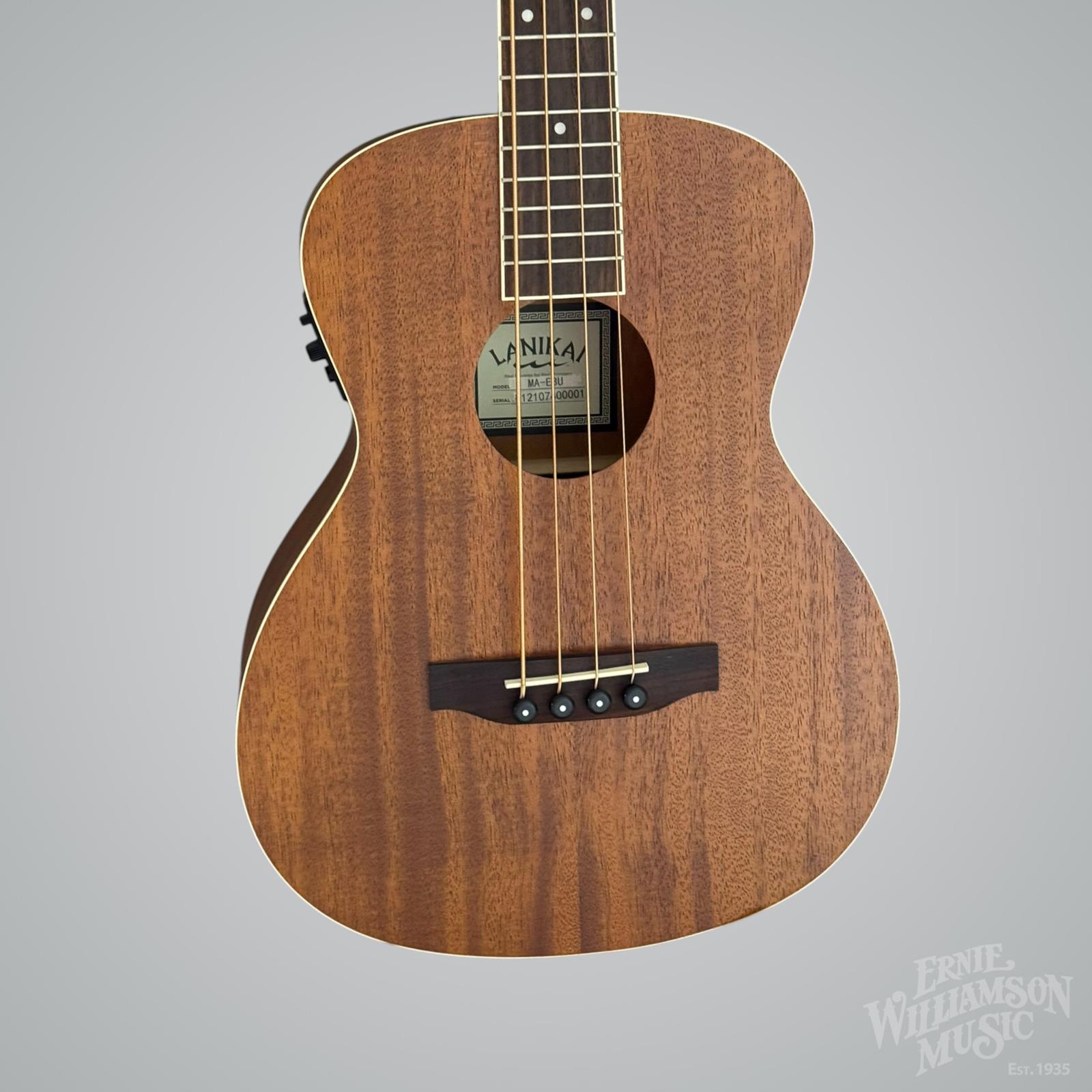 Lanikai Bass Ukulele Mahogany