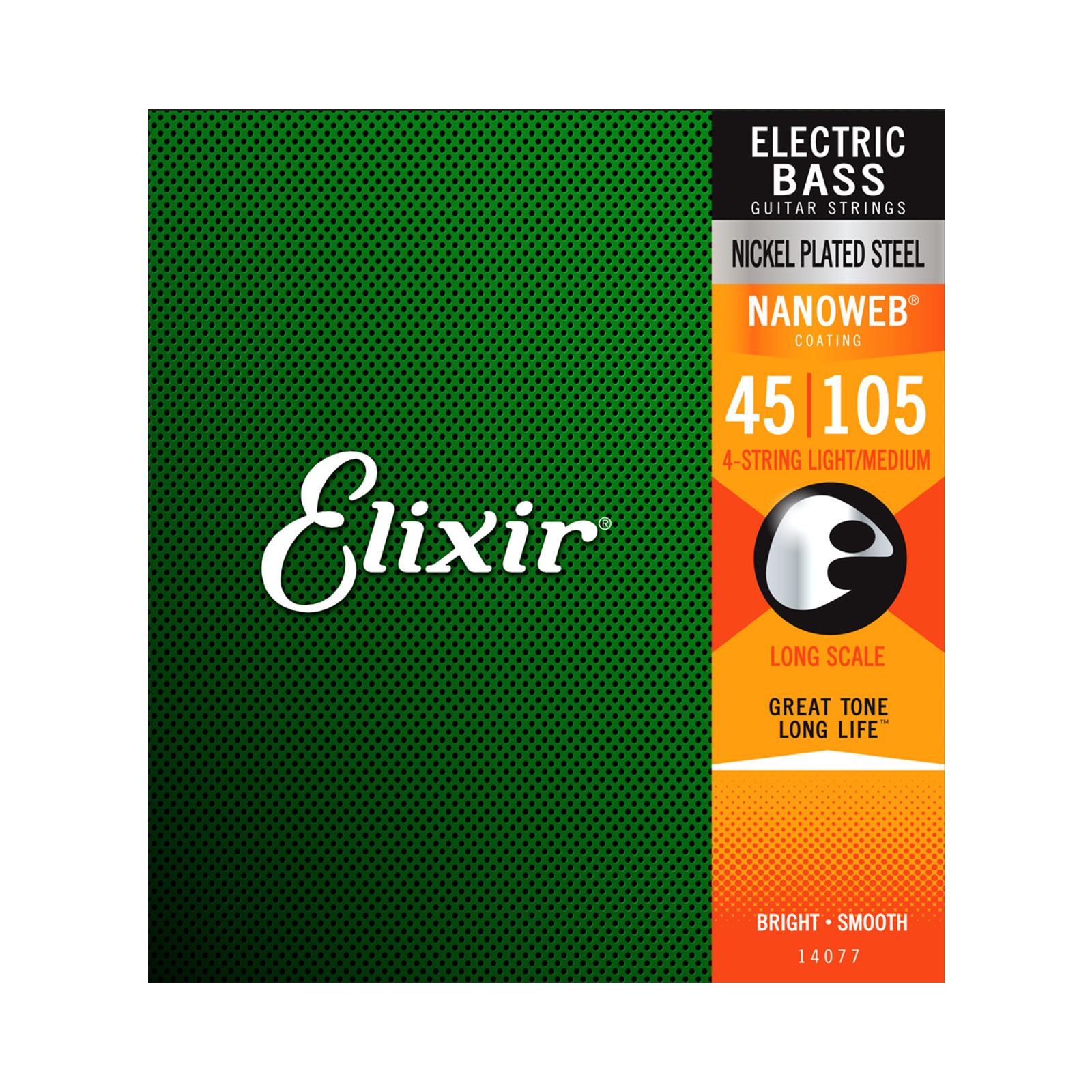 Elixir 45-105 Bass Nanoweb Bass