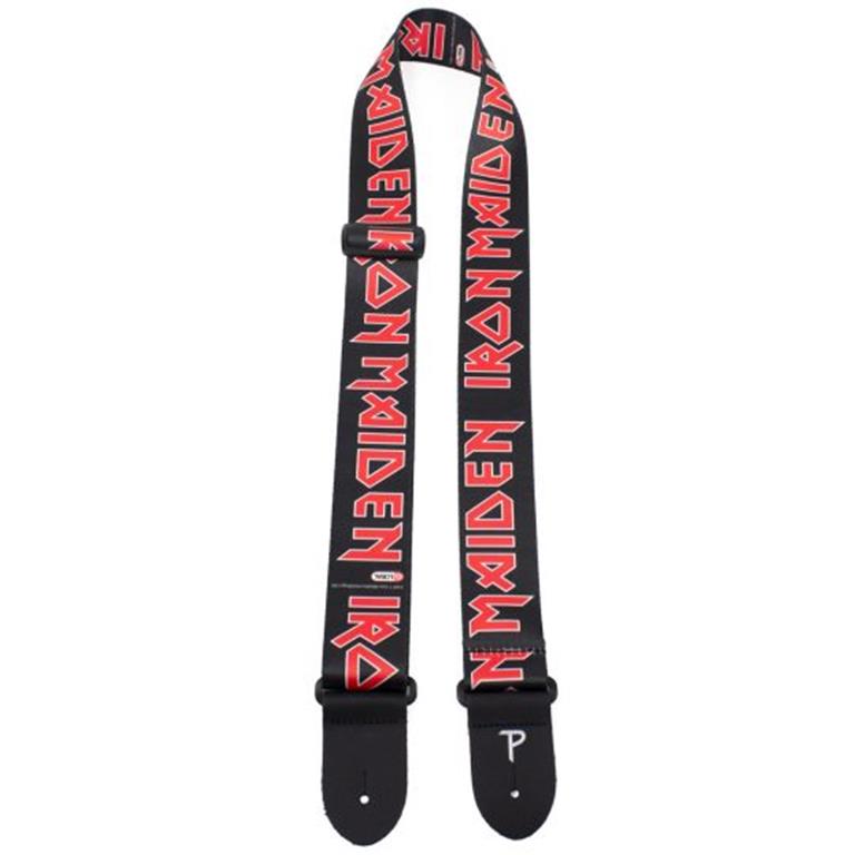 Perri's Official Iron Maiden Logo Polyester Guitar Strap.