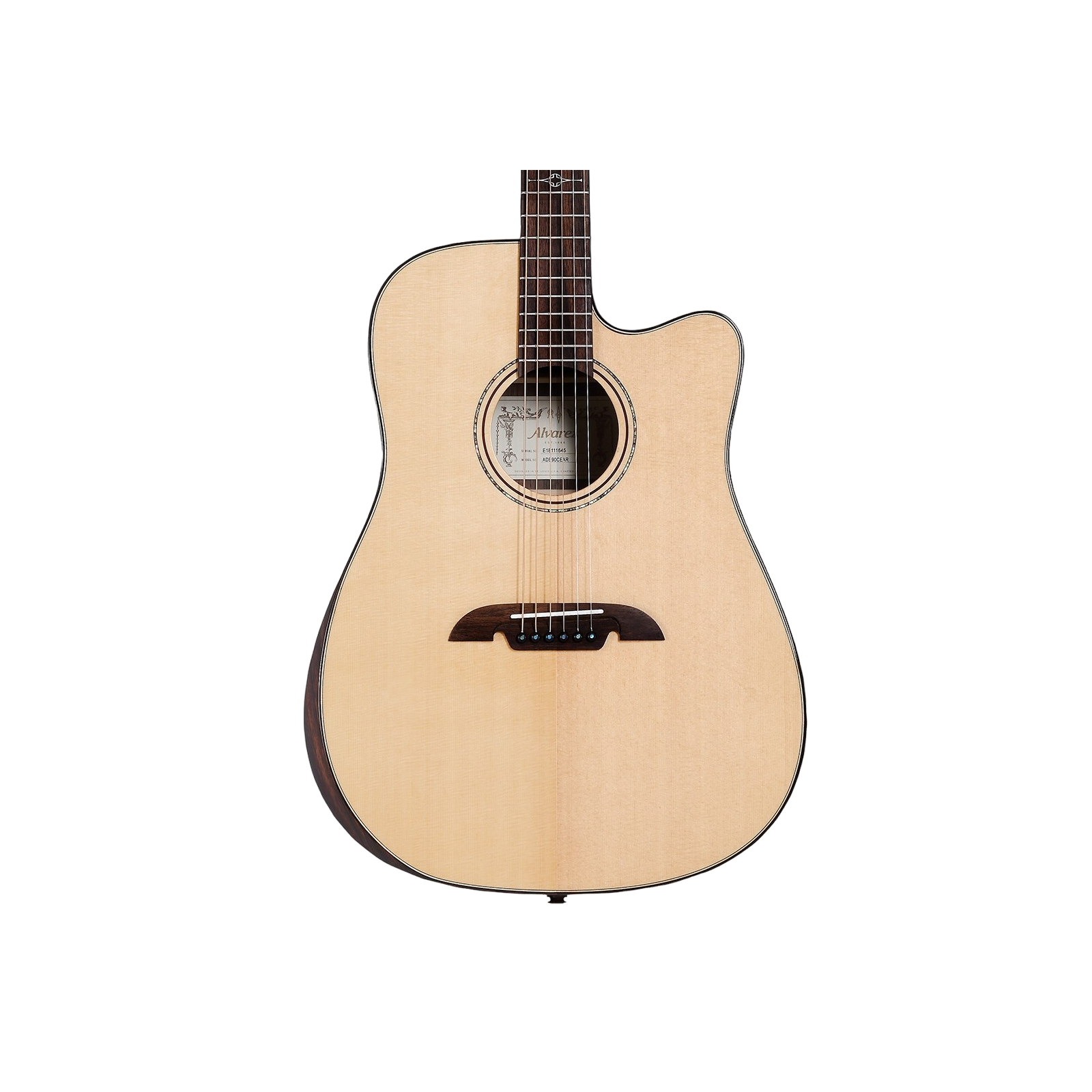 Alvarez ADE90CEAR Artist Elite Dreadnought Acoustic-Electric Guitar