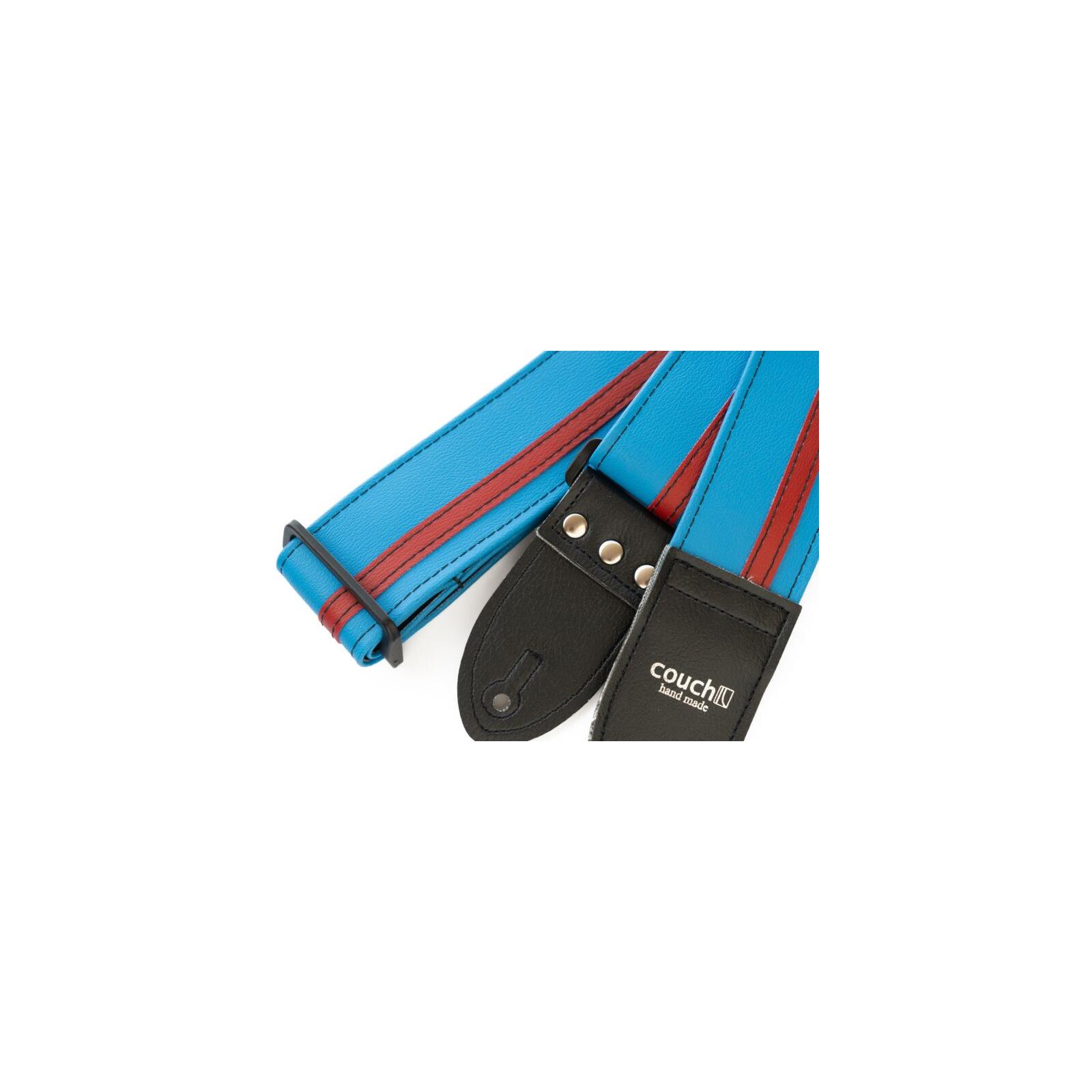 Couch Sky Blue w/Red