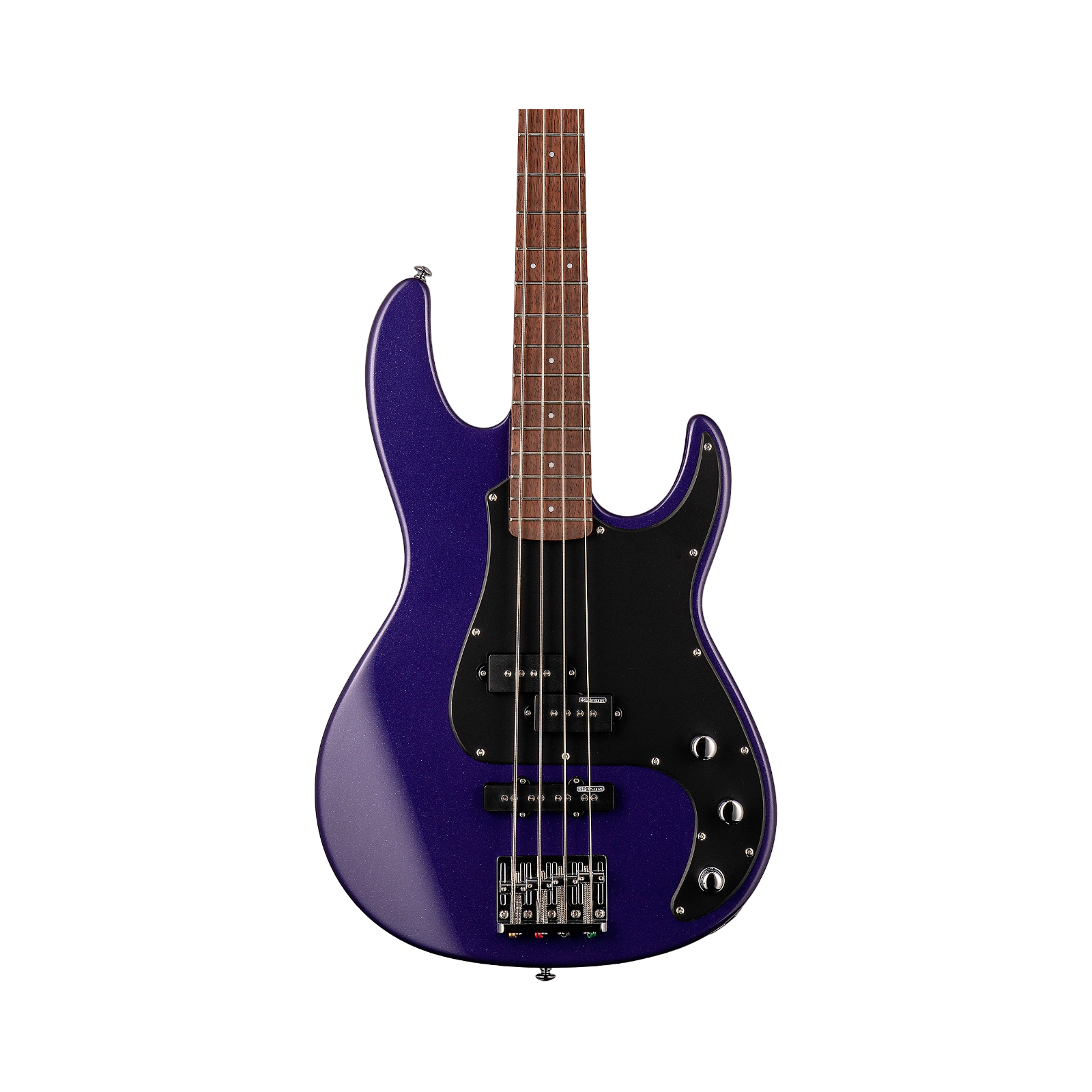 ESP LTD AP-204 Electric Bass Guitar Purple Metallic Black Pickguard