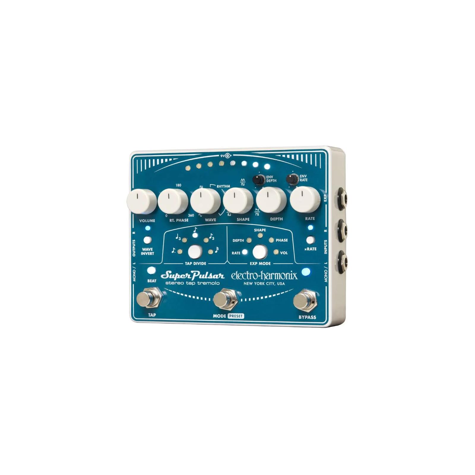 Electroharmonix Super Pulsar Tap Tremolo