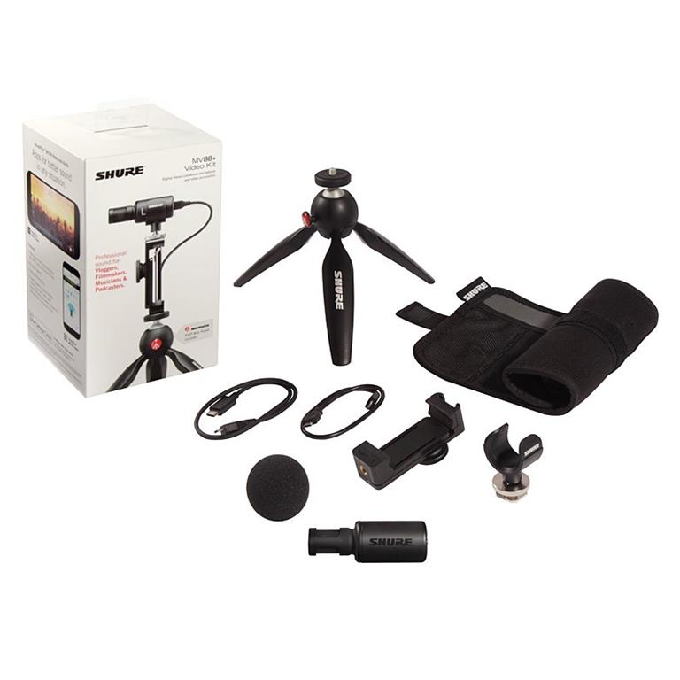 Shure MV88 Mic w/ Phone Video Kit