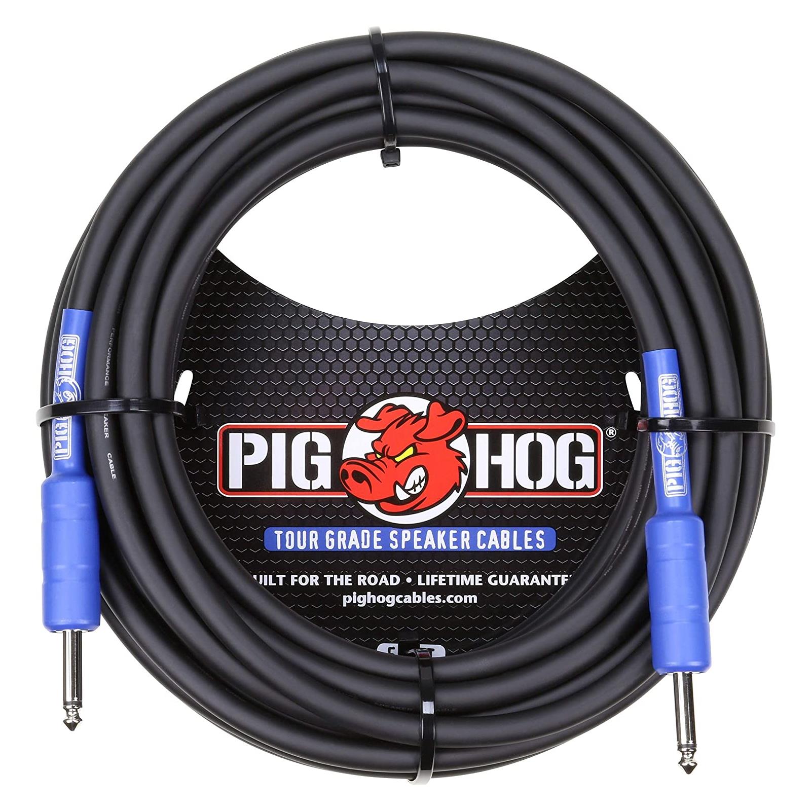 PigHog 50' Speaker Cable 1/4"