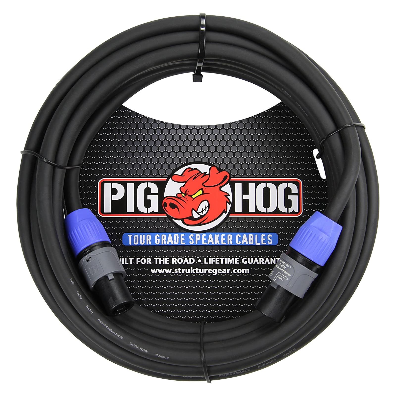 PigHog 50' Speaker Cable SPEAKON