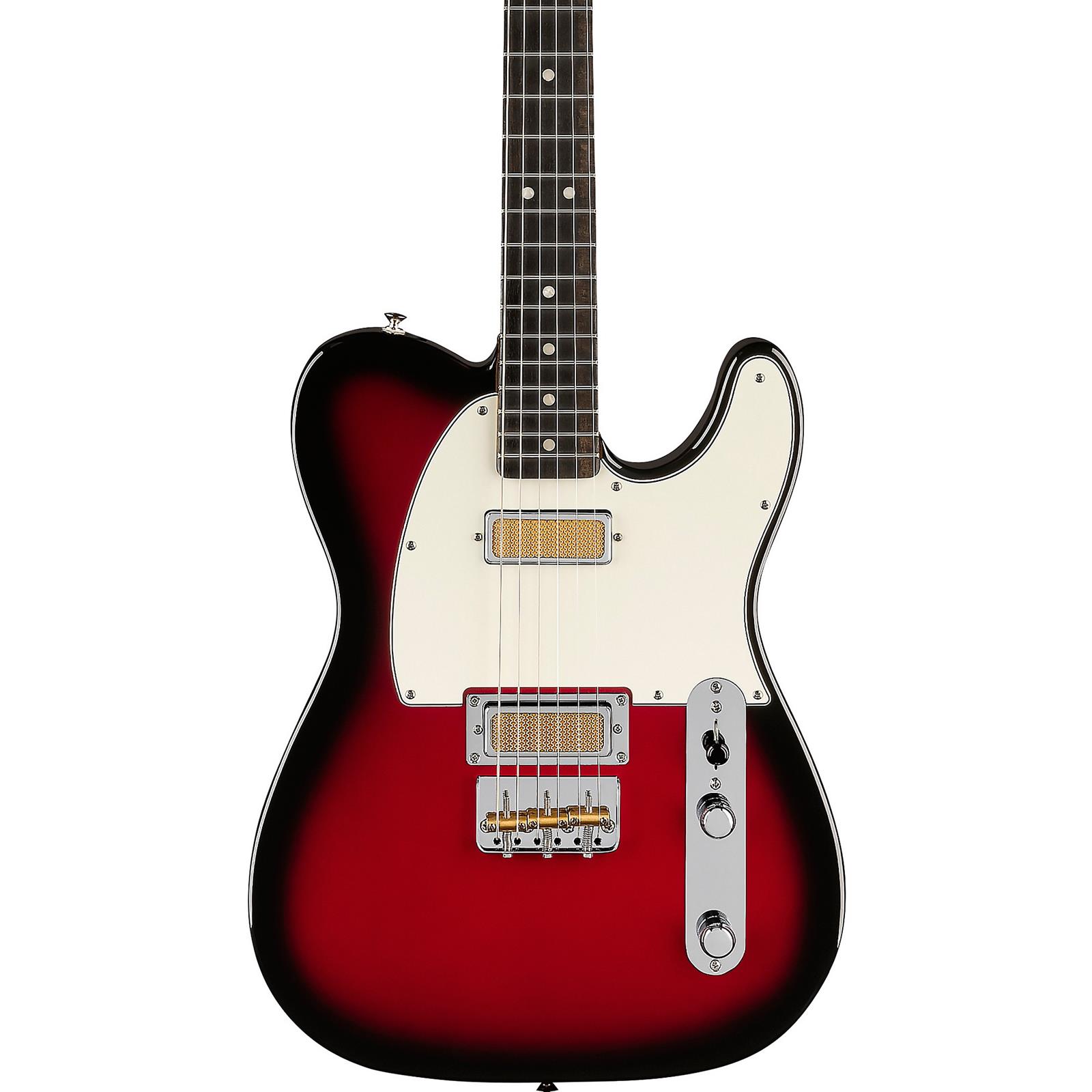 Fender Gold Foil Telecaster  Ebony Candy Apple Burst