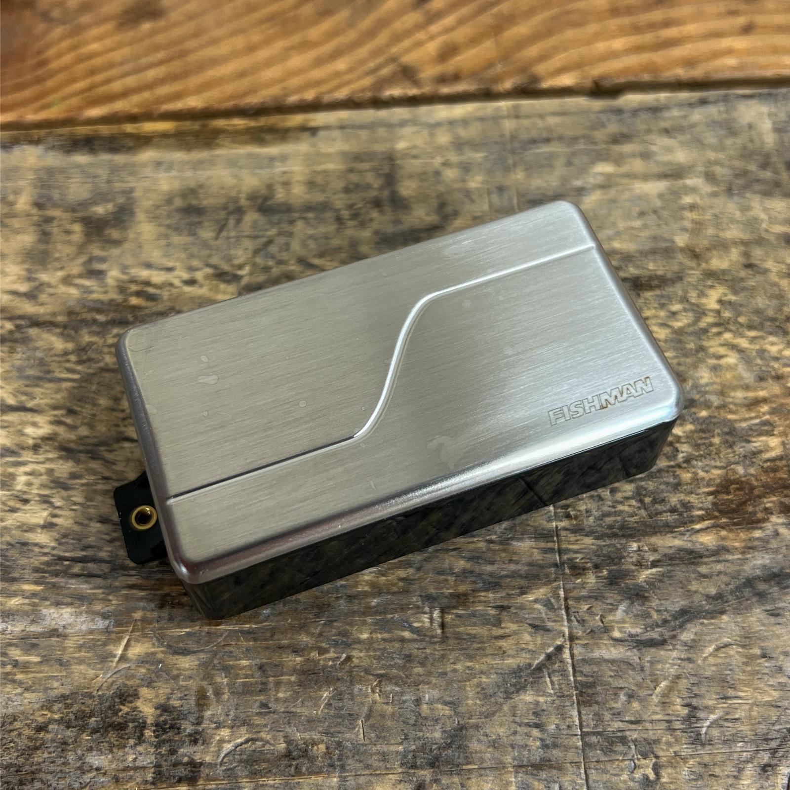 Fishman Fluence Modern Humbucker 6-String, Alnico, Single, Brushed Stainless