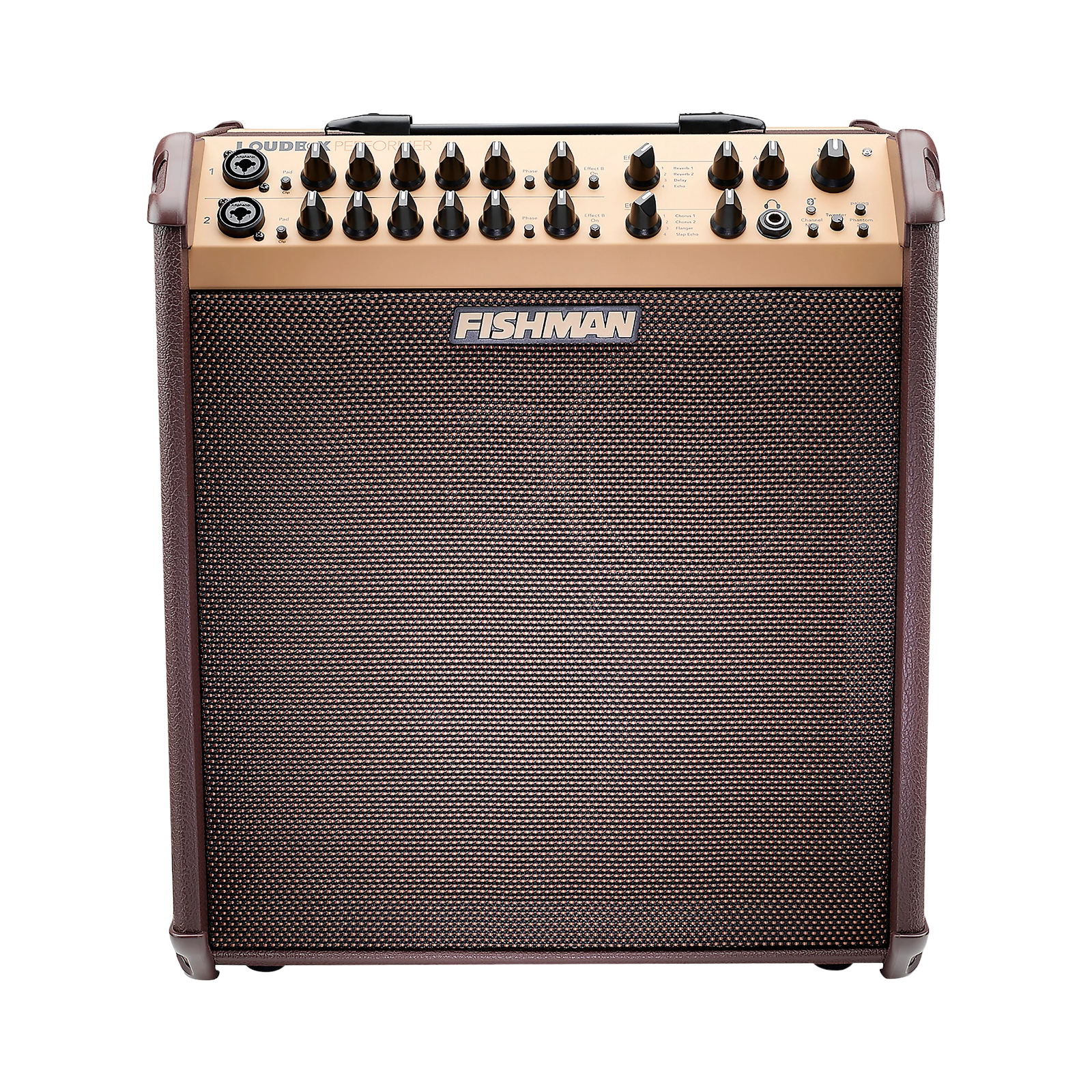 Fishman Loudbox Performer 180W Bluetooth Acoustic Guitar Combo Amp Brown
