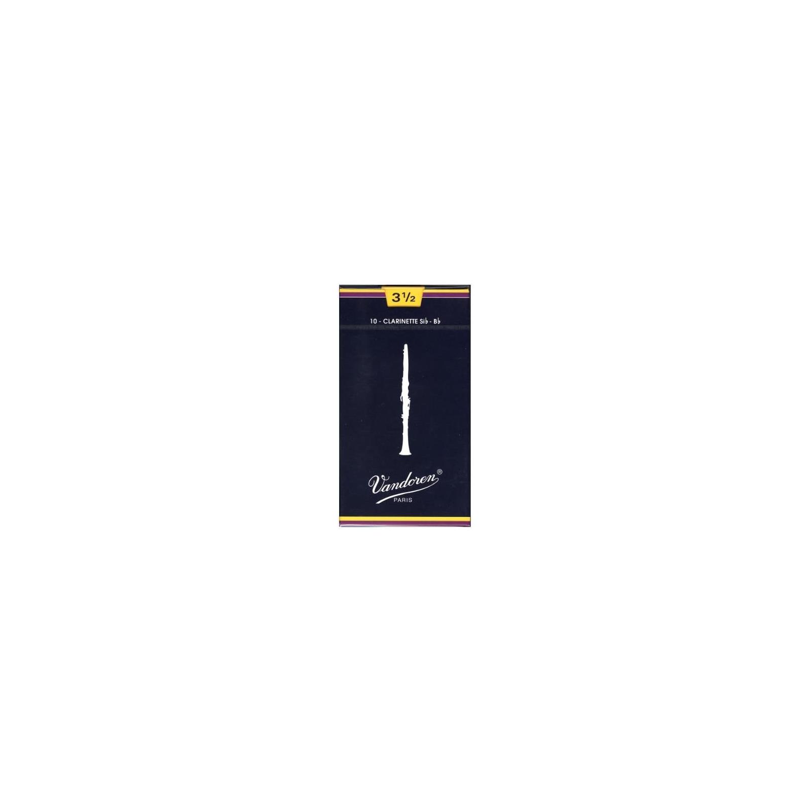 Clarinet 3.5 Vandoren Traditional Pack 3