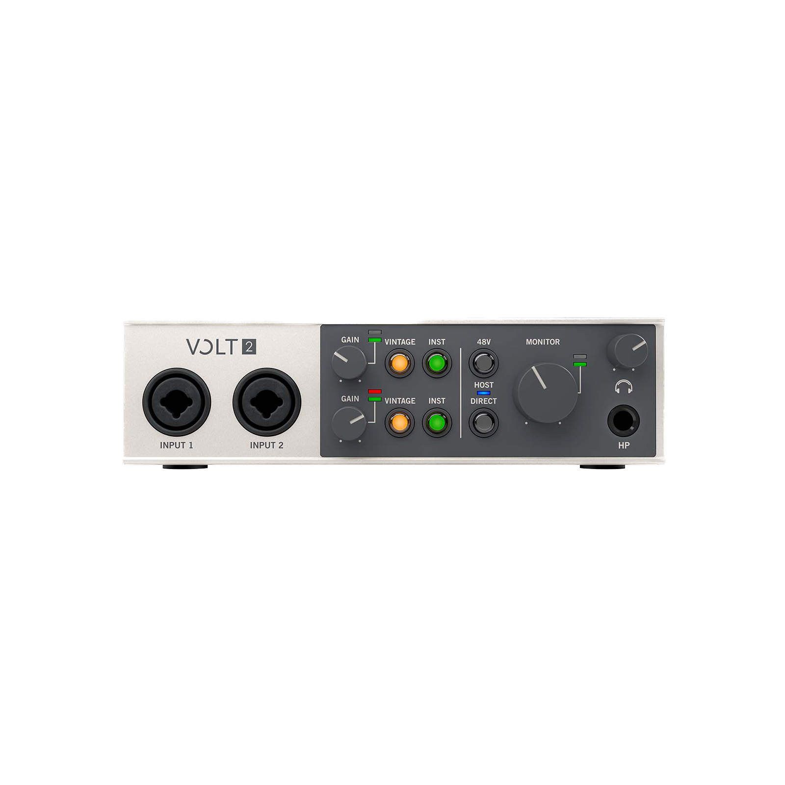 Universal Audio Volt 2  2-in/2-out USB 2.0 Audio Interface w/Volt Audio Software Suite