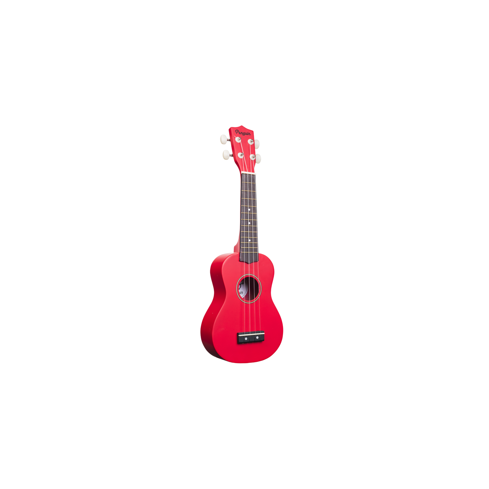 Amahi Soprano Penguin Ukulele, Tomato Red  PGUKRD, w/ Bag