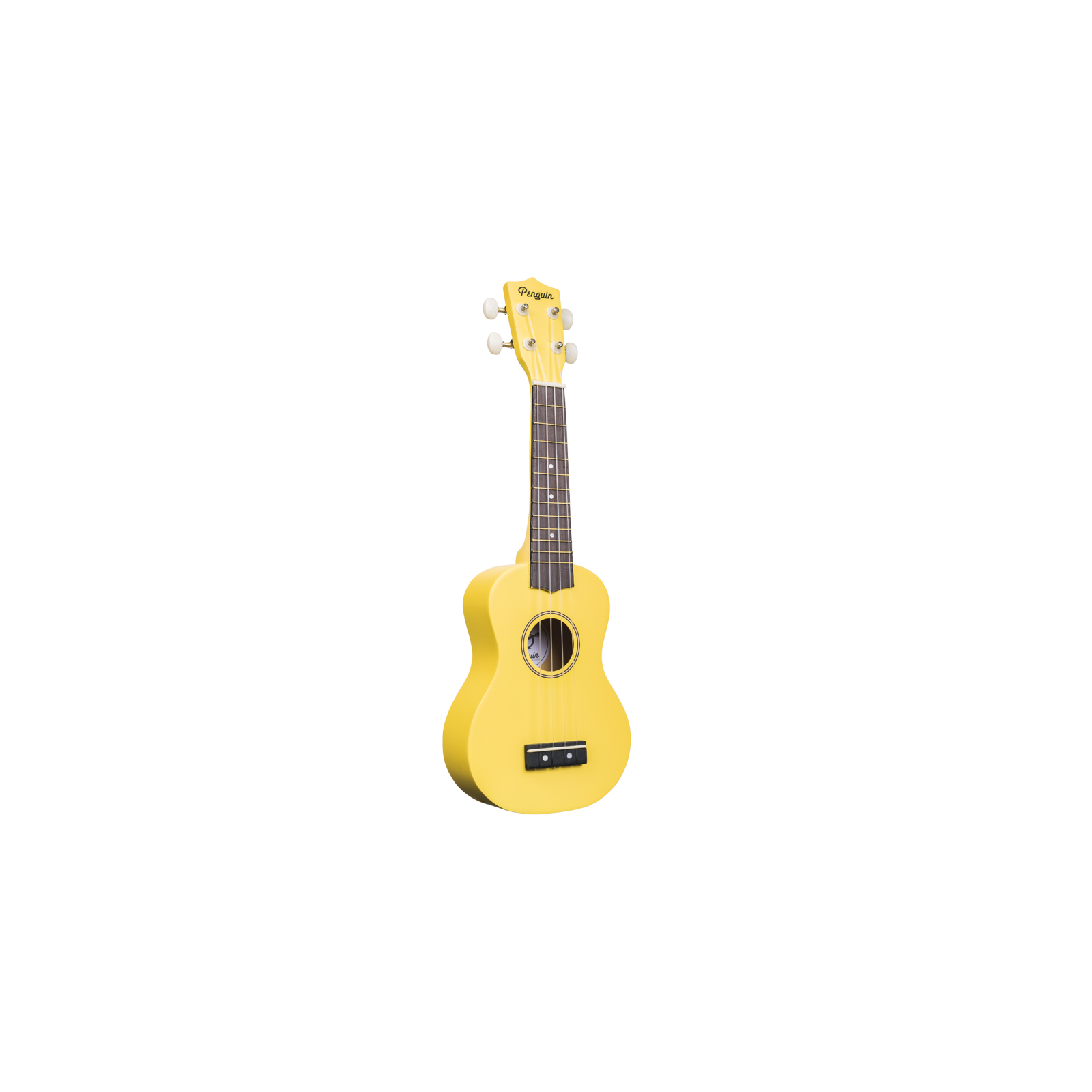 Amahi Soprano Penguin Ukulele, Butter Yellow PGUKYW, w/ Bag