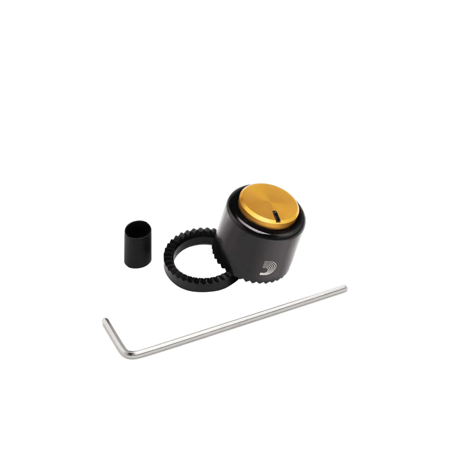 D'Addario LokNob Pro Large - Black/Gold
